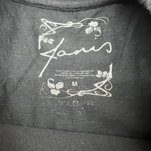 Janis Joplin Madison Square Garden Graphic Print Band T-shirt Mens Size M - Picture 7 of 8